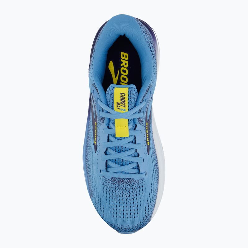 Buty do biegania męskie Brooks Ghost Max 2 bonnie blue/blue ribbon/yellow 5