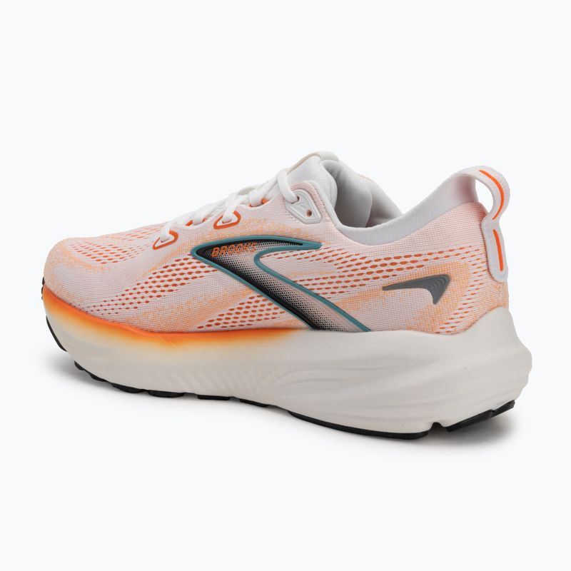 Buty do biegania męskie Brooks Glycerin 22 white/orange/green blue slate 3