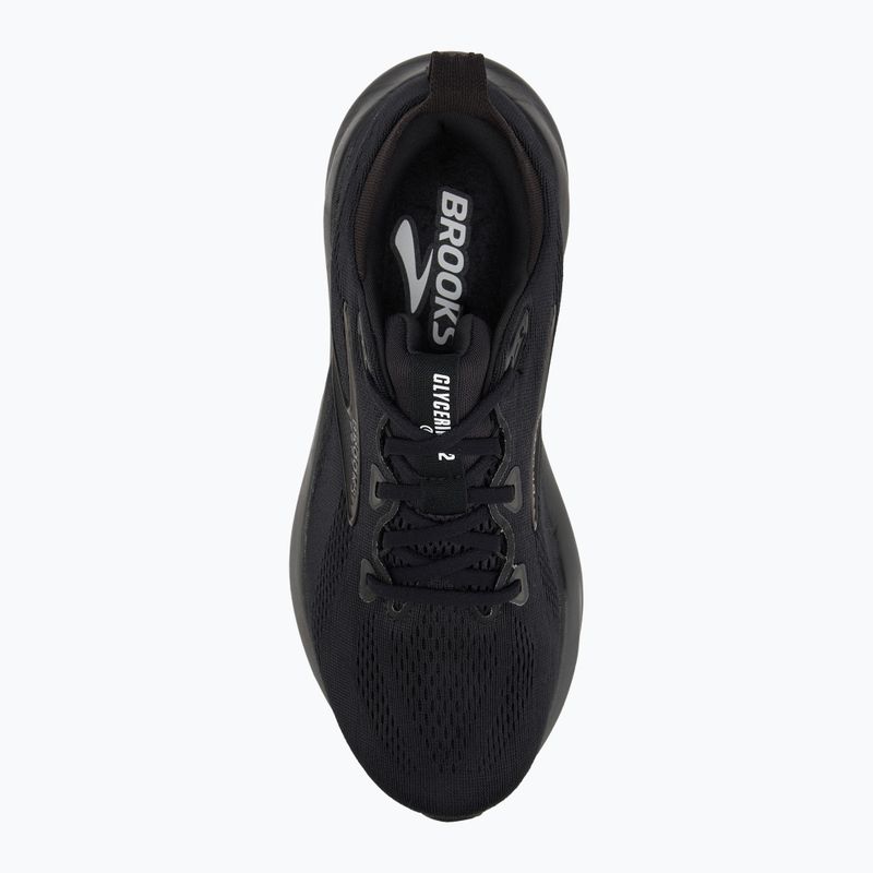 Buty do biegania męskie Brooks Glycerin 22 black/black/ebony 5