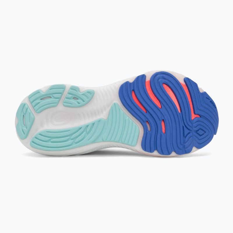 Buty do biegania damskie Brooks Glycerin GTS 22 white/limpet shell/amparo blue 4