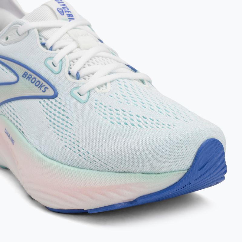 Buty do biegania damskie Brooks Glycerin GTS 22 white/limpet shell/amparo blue 7