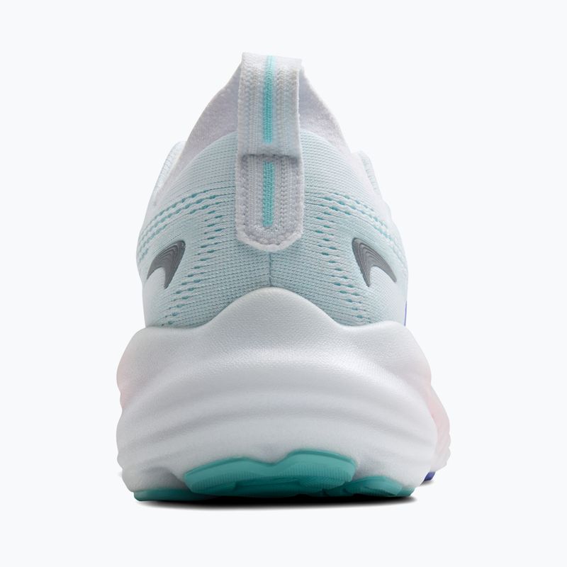 Buty do biegania damskie Brooks Glycerin 22 wide fit white/limpet shell/amparo blue 12