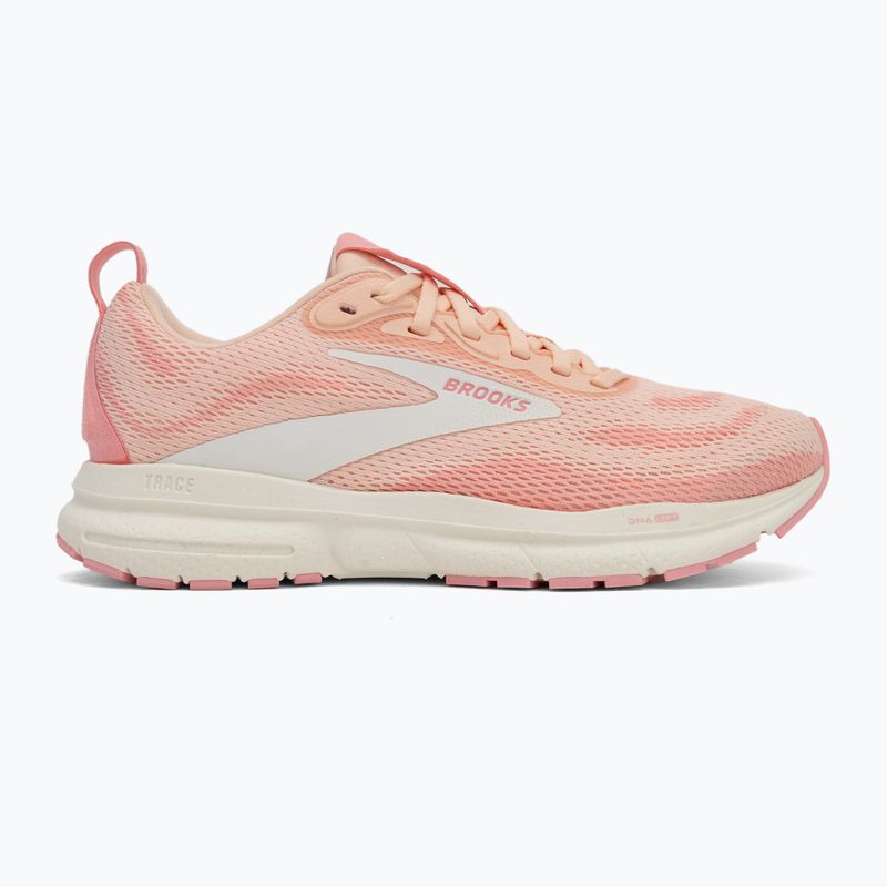 Buty do biegania damskie Brooks Trace 4 tropical peach/dianthus/ grey 2