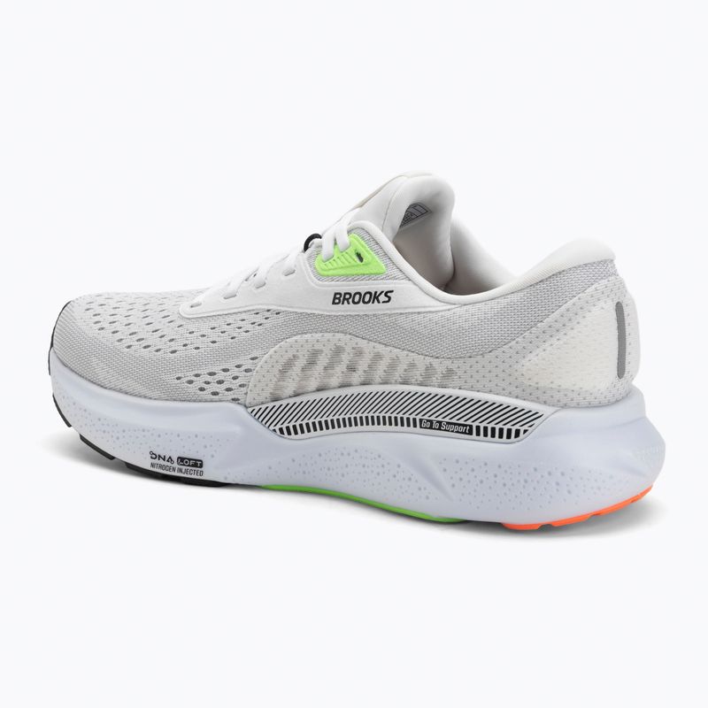 Buty do biegania męskie Brooks Adrenaline GTS 24 white/gecko/atomizer 3