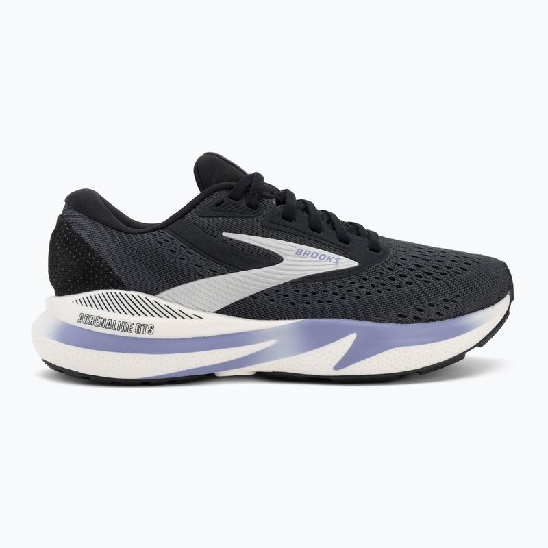 Buty do biegania damskie Brooks Adrenaline GTS 24 ebony/blue heron/silver 2