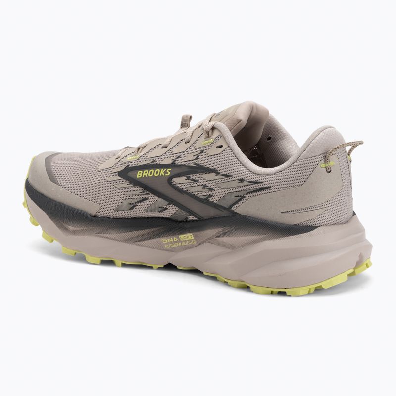 Buty do biegania męskie Brooks Cascadia 19 chateau/ebony/sunny lime 3