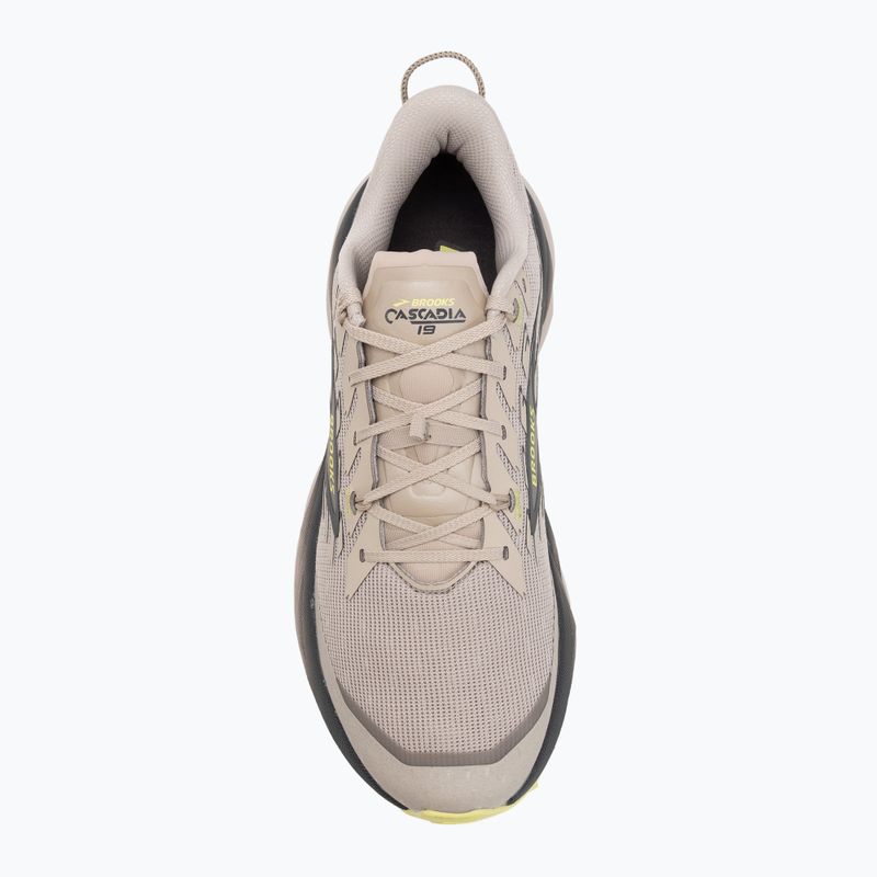 Buty do biegania męskie Brooks Cascadia 19 chateau/ebony/sunny lime 5