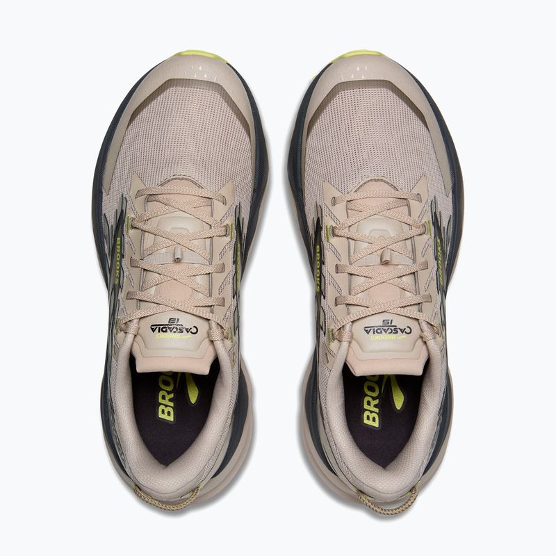 Buty do biegania męskie Brooks Cascadia 19 chateau/ebony/sunny lime 8
