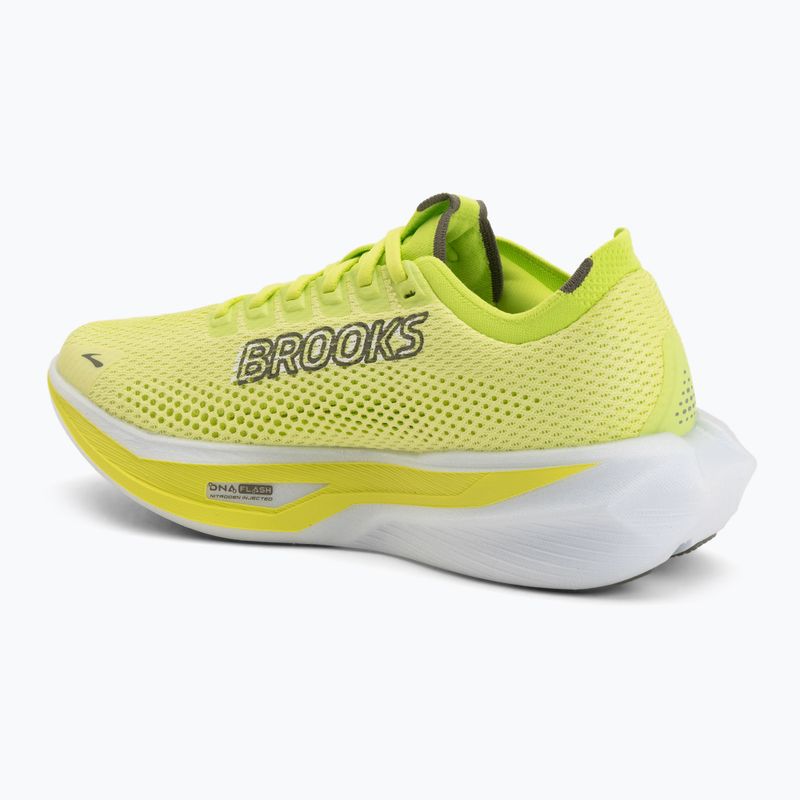 Buty do biegania męskie Brooks Hyperion 3 sunny lime/olive/white 3