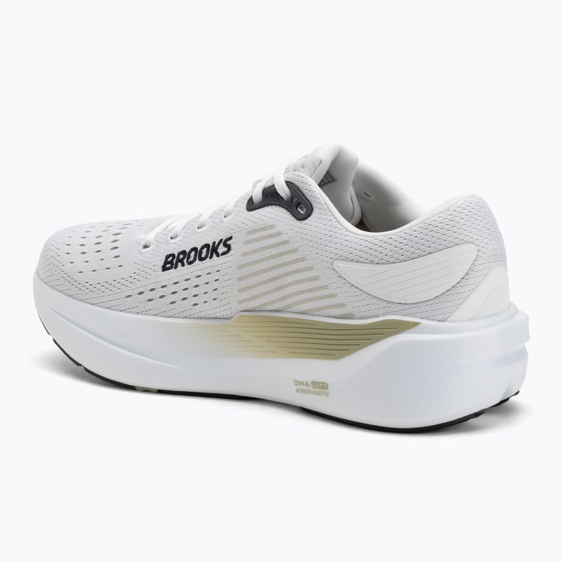 Buty do biegania męskie Brooks Ghost Max 3 bright white/tea/black 3