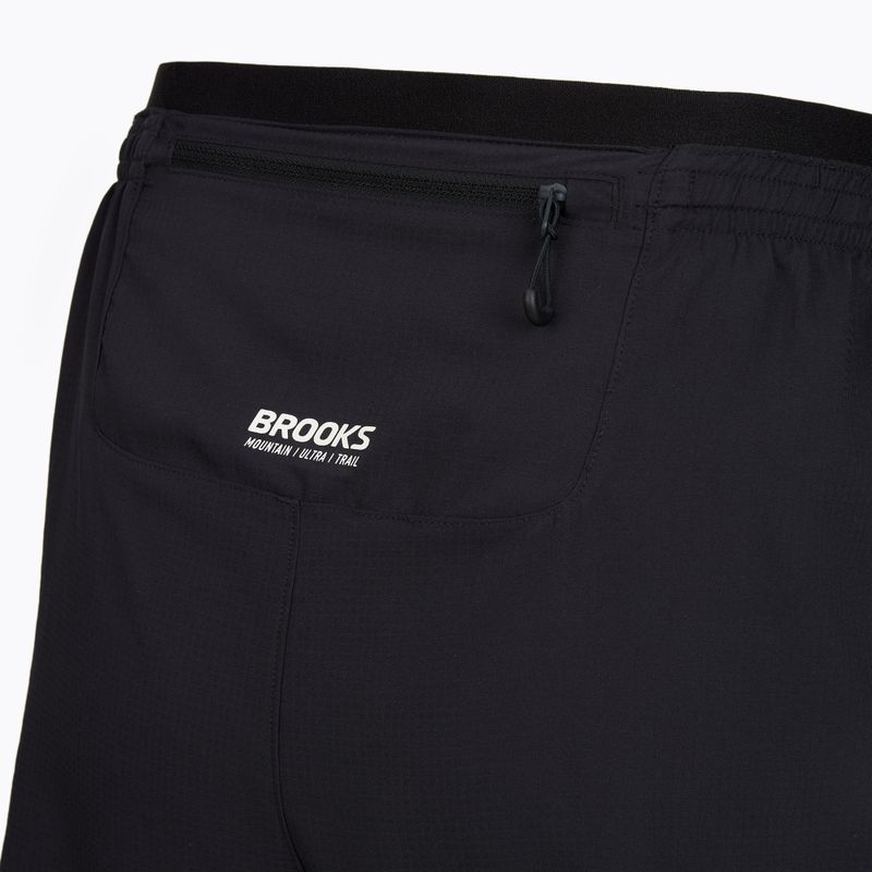 Spodenki do biegania damskie Brooks Cascadia Short black 4