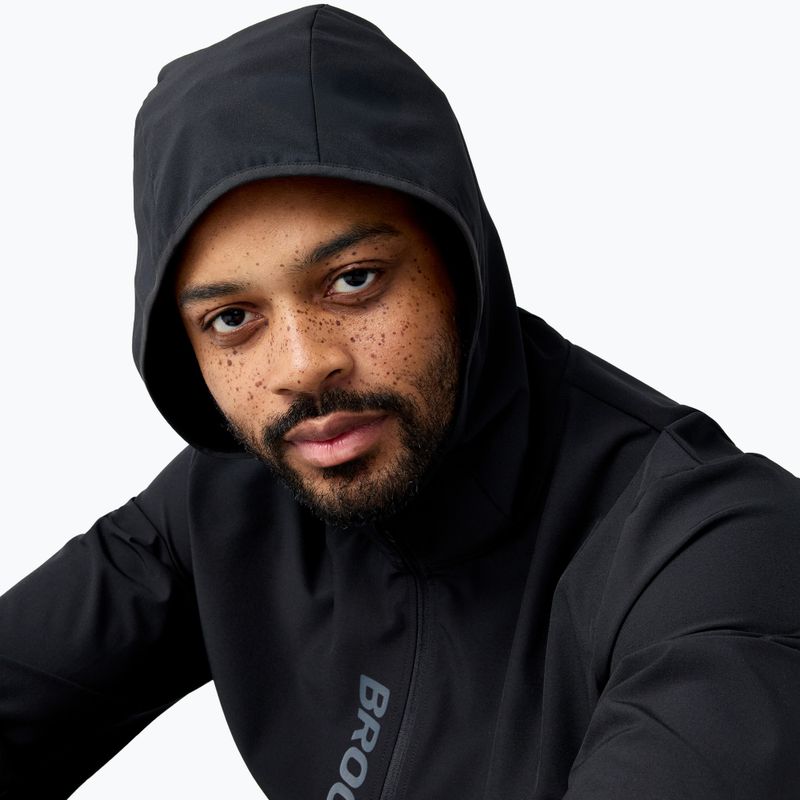 Kurtka do biegania męska Brooks Canopy Jacket black 3