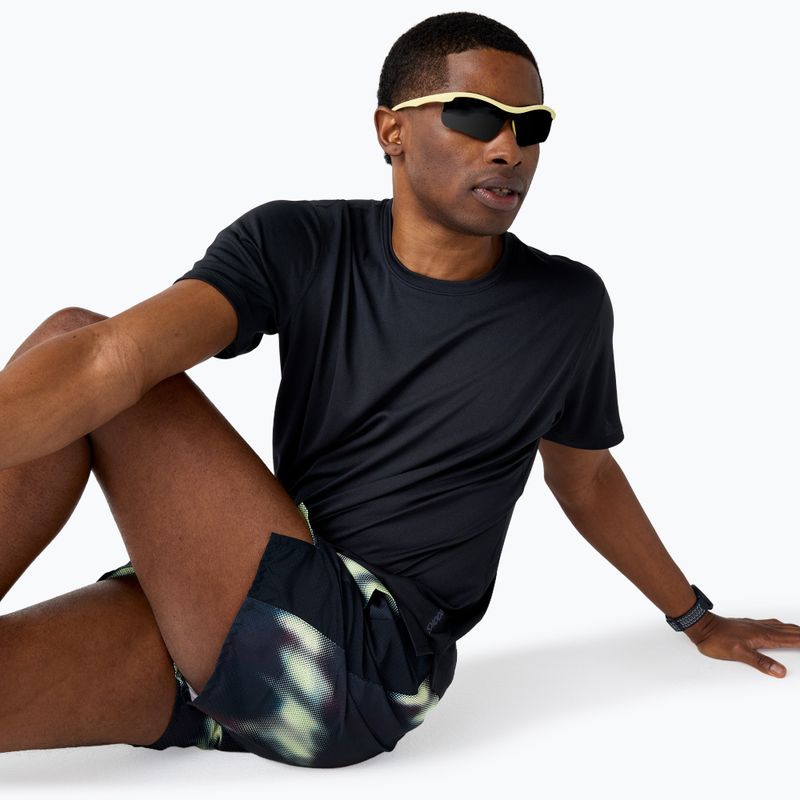 Spodenki do biegania męskie Brooks Dash Printed euphoryc black 4