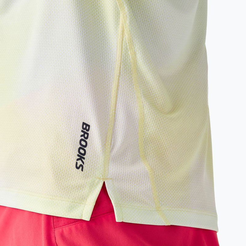 Koszulka do biegania męska Brooks Dash Singlet Printed Sleevlees euphoryc luminary 3
