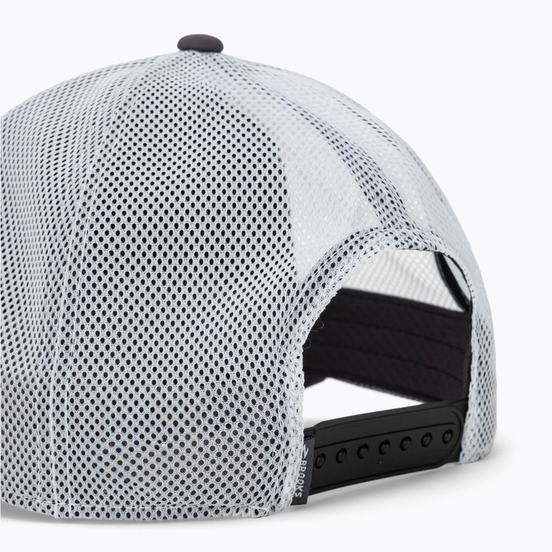 Czapka z daszkiem Brooks Surge Trucker dark russet/white/atomic blue 4