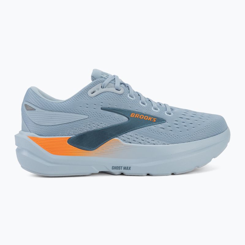 Buty do biegania męskie Brooks Ghost Max 3 skyway/blue/orange 2