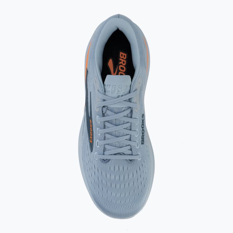Buty do biegania męskie Brooks Ghost Max 3 skyway/blue/orange 5