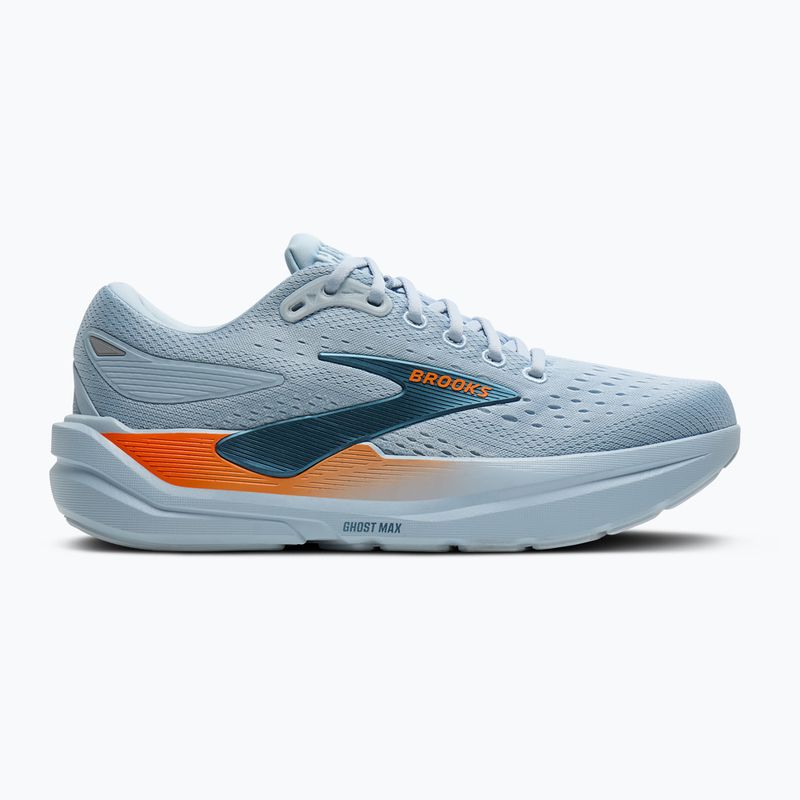 Buty do biegania męskie Brooks Ghost Max 3 skyway/blue/orange 2