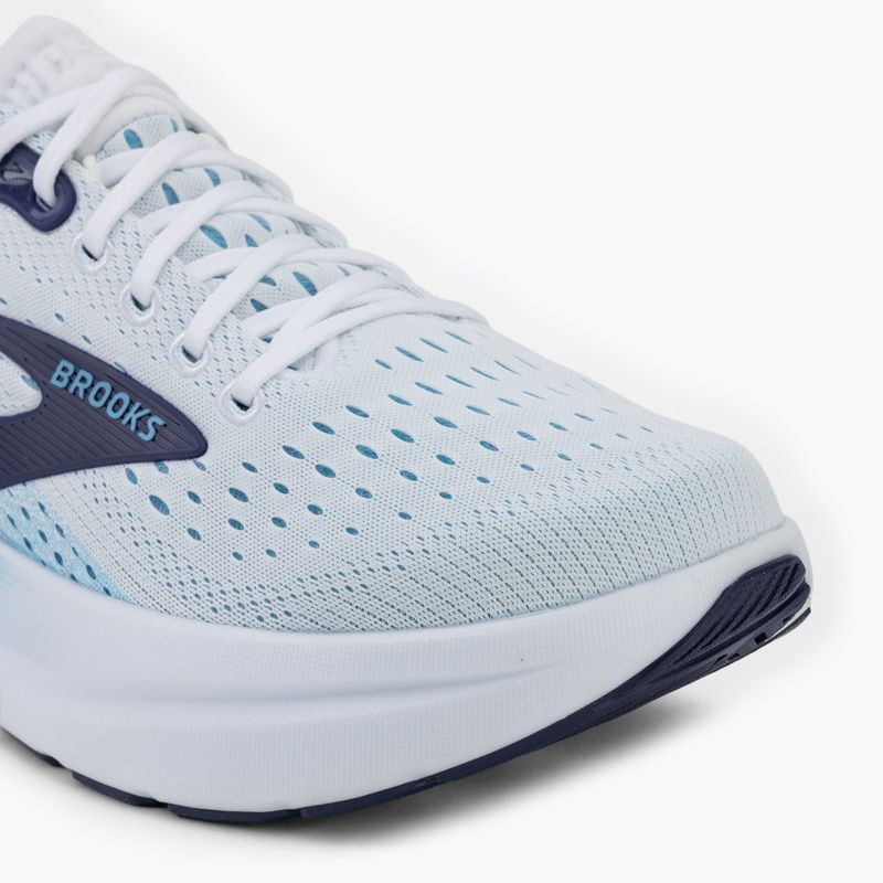 Buty do biegania męskie Brooks Ghost Max 3 bright white/beacon blue/teal 7
