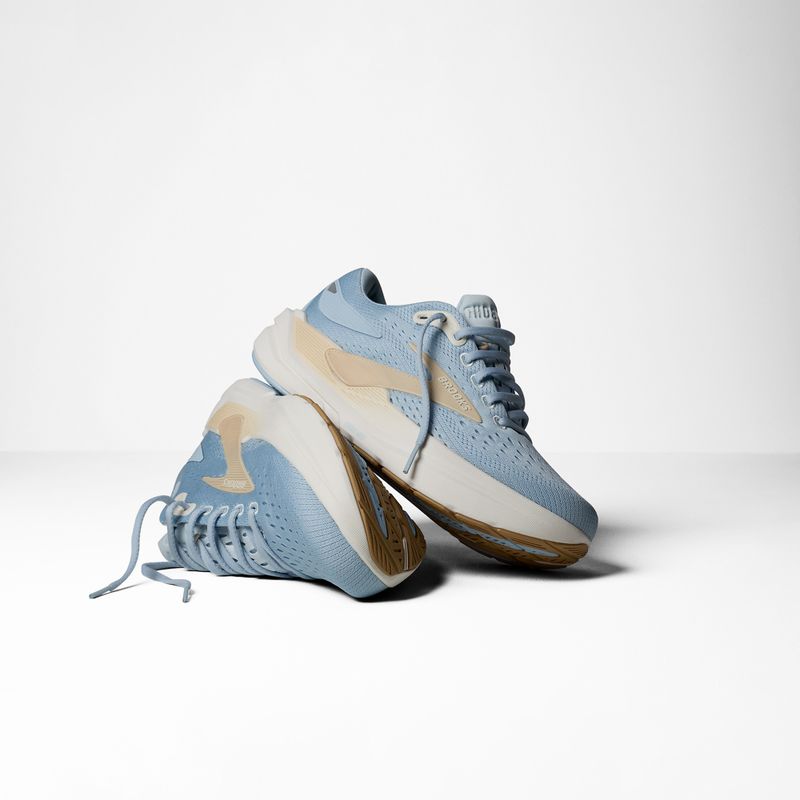 Buty do biegania damskie Brooks Ghost Max 3 skyway/coconut/sand 8