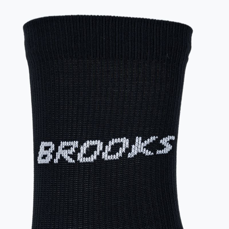 Skarpety do biegania Brooks Run-In Crew 3-Pack black 3