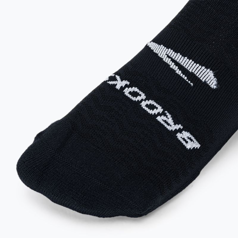 Skarpety do biegania Brooks Run-In Crew 3-Pack black 4