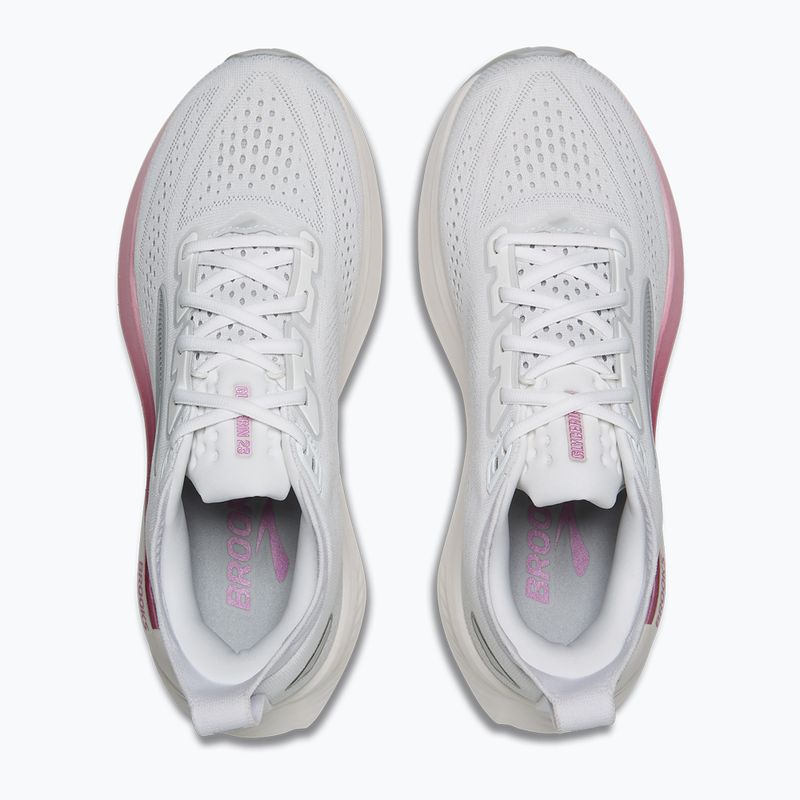 Buty do biegania damskie Brooks Glycerin 23 white/harbor mist/metallic 7