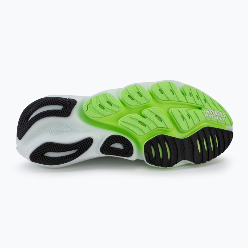 Buty do biegania męskie Brooks Glycerin Flex white/green gecko/phantom 4