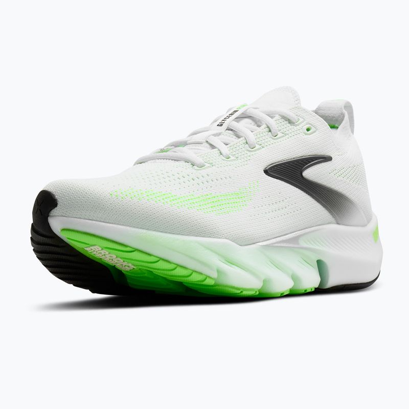 Buty do biegania męskie Brooks Glycerin Flex white/green gecko/phantom 4