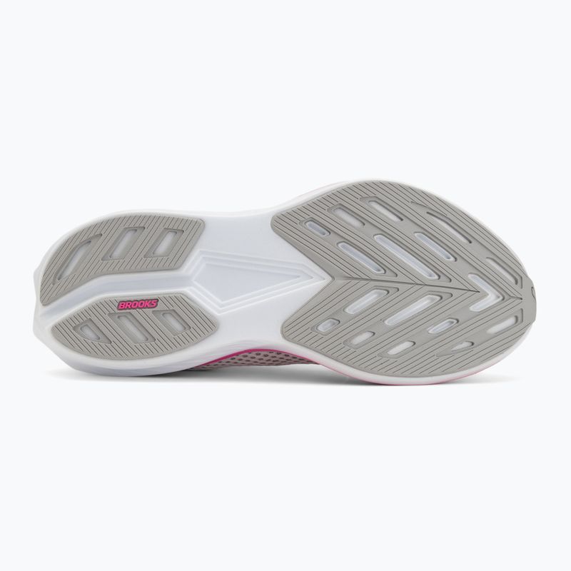 Buty do biegania damskie Brooks Hyperion 3 white/luminary/cyber pink 4