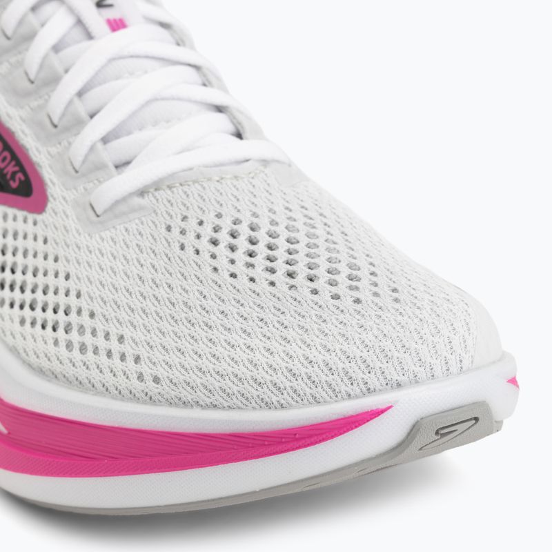 Buty do biegania damskie Brooks Hyperion 3 white/luminary/cyber pink 7