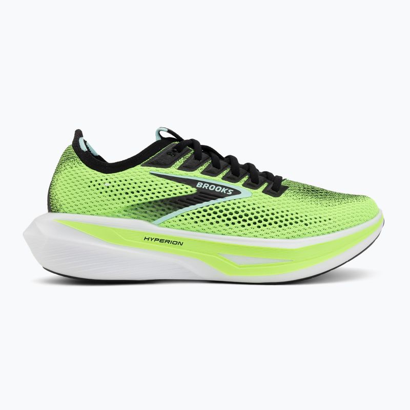 Buty do biegania męskie Brooks Hyperion 3 green gecko/black/blue 2
