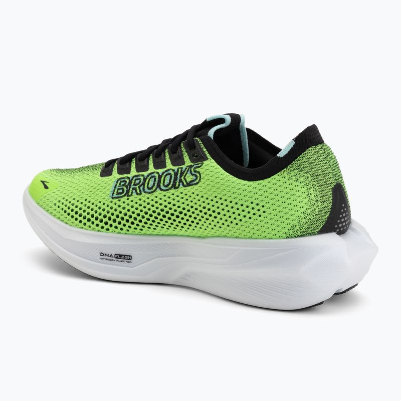 Buty do biegania męskie Brooks Hyperion 3 green gecko/black/blue 3