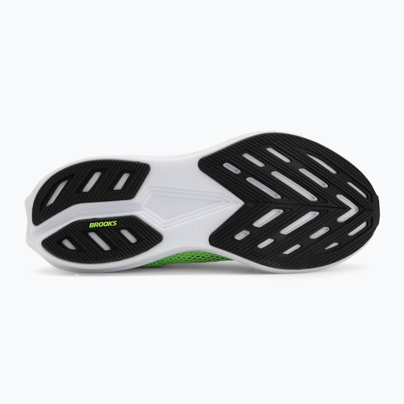 Buty do biegania męskie Brooks Hyperion 3 green gecko/black/blue 4
