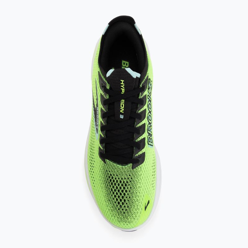 Buty do biegania męskie Brooks Hyperion 3 green gecko/black/blue 5