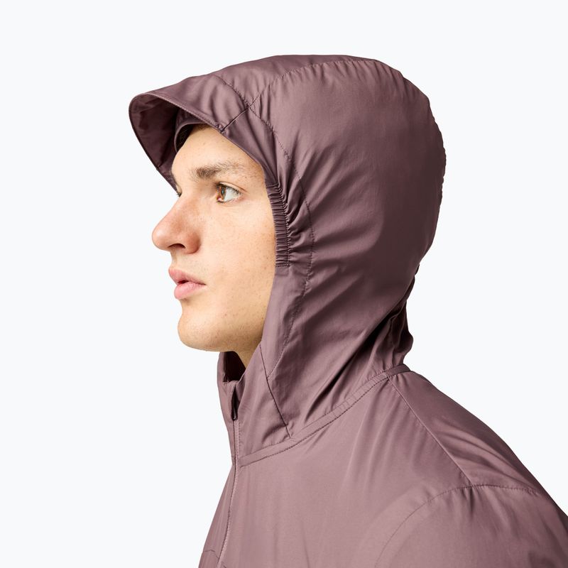 Kurtka do biegania męska Brooks Canopy Packable Jacket brown 4