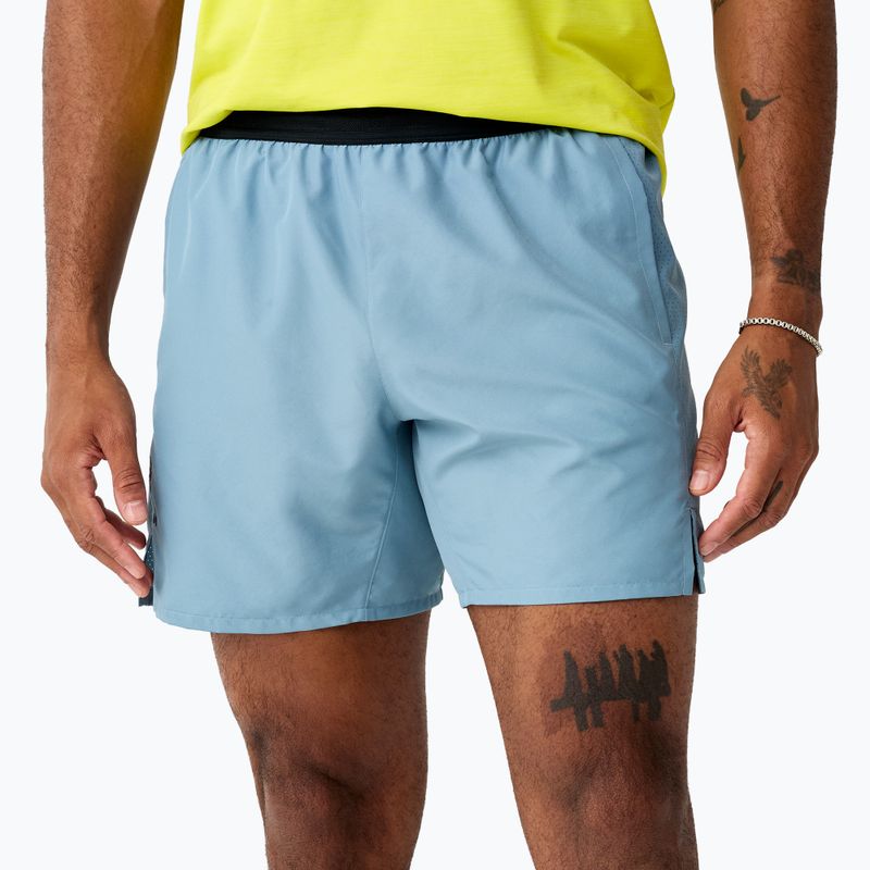 Spodenki do biegania męskie Brooks Dash blue 4