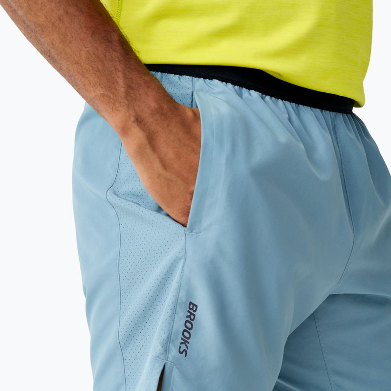 Spodenki do biegania męskie Brooks Dash blue 5