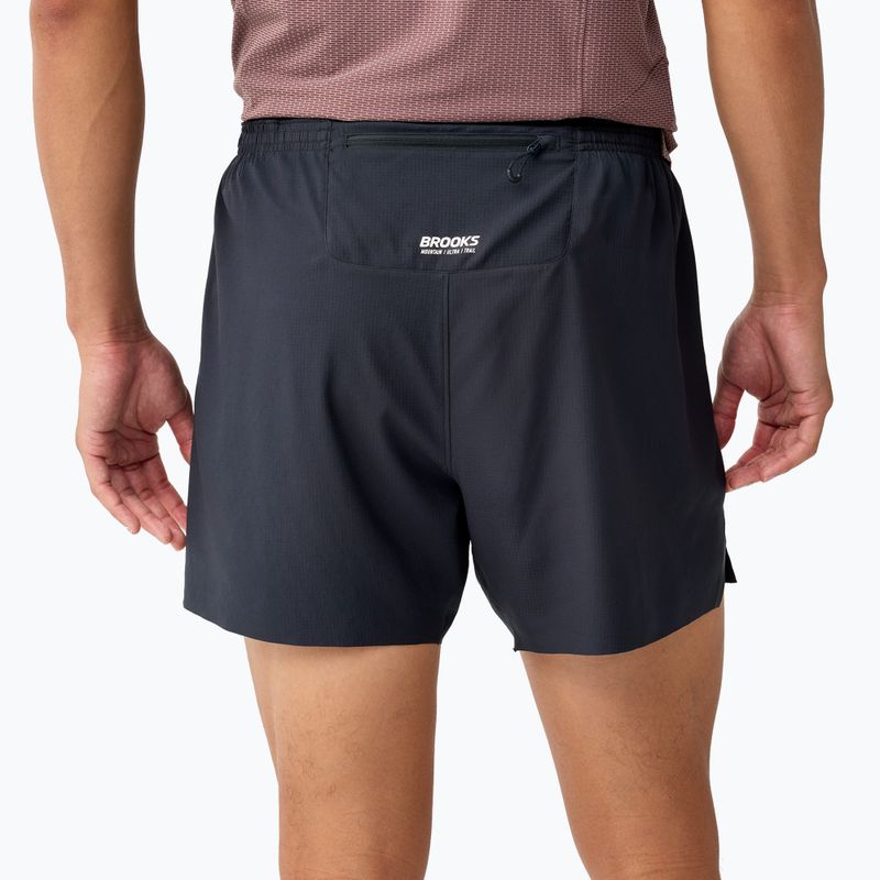 Spodenki do biegania męskie Brooks Cascadia 2-in-1 Short black 2