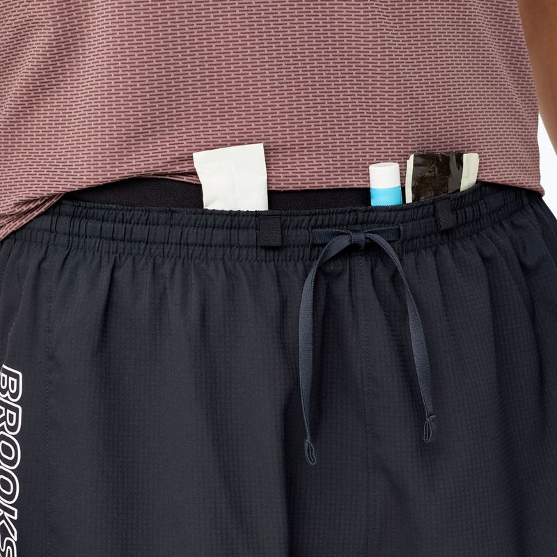 Spodenki do biegania męskie Brooks Cascadia 2-in-1 Short black 3