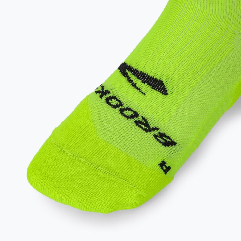 Skarpety do biegania Brooks Ghost Crew yellow 4