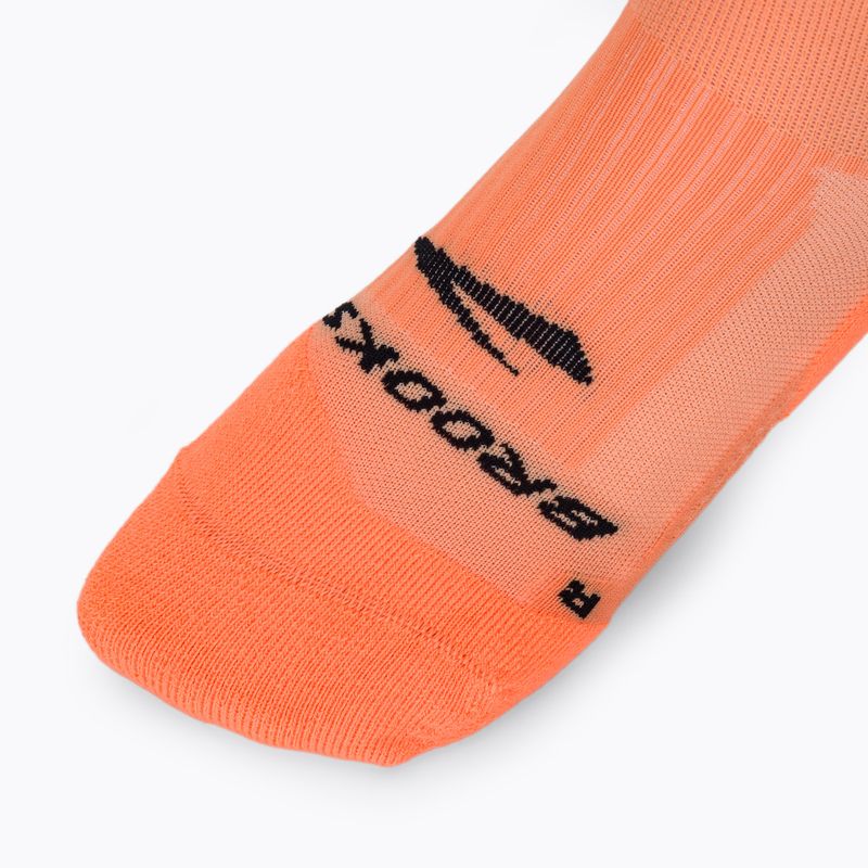 Skarpety do biegania Brooks Ghost Crew orange 4