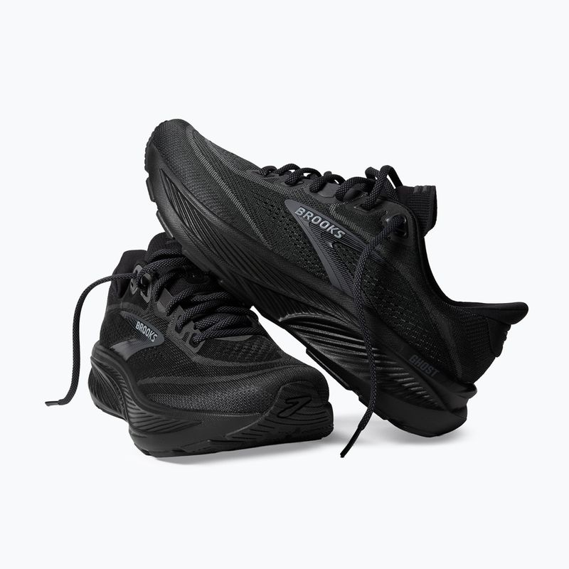 Buty do biegania męskie Brooks Ghost 18 black/black/ebony 6