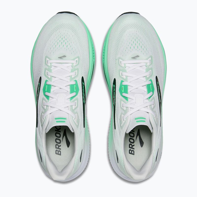 Buty do biegania męskie Brooks Ghost 18 white/spring bud/spruce 4