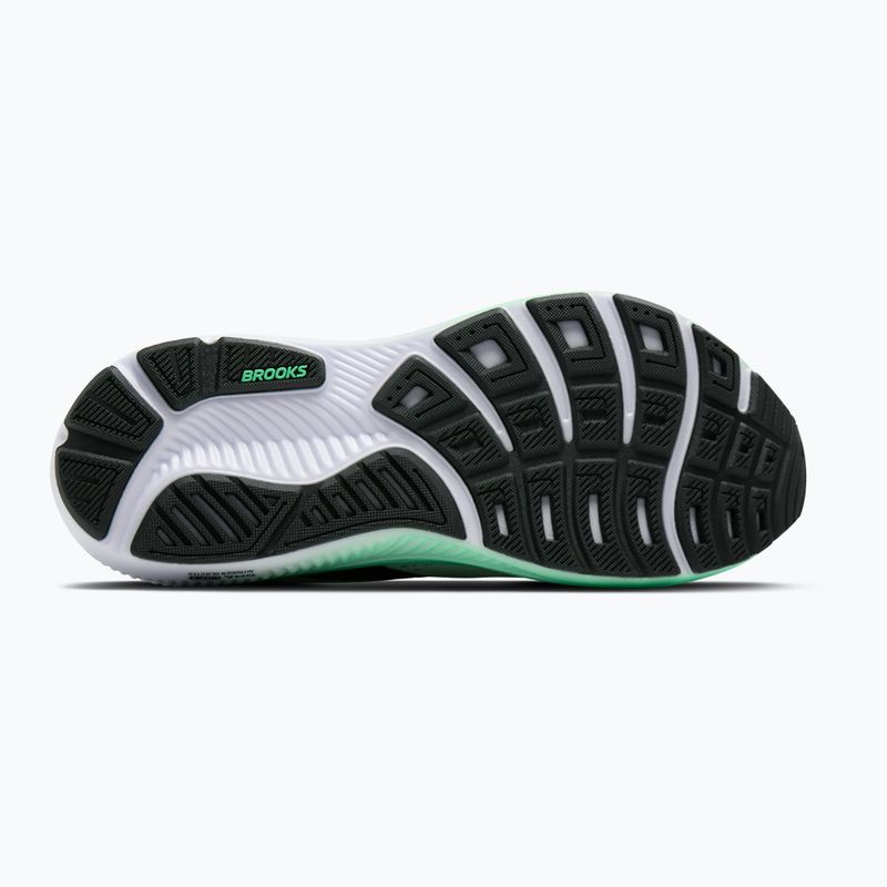 Buty do biegania męskie Brooks Ghost 18 white/spring bud/spruce 5