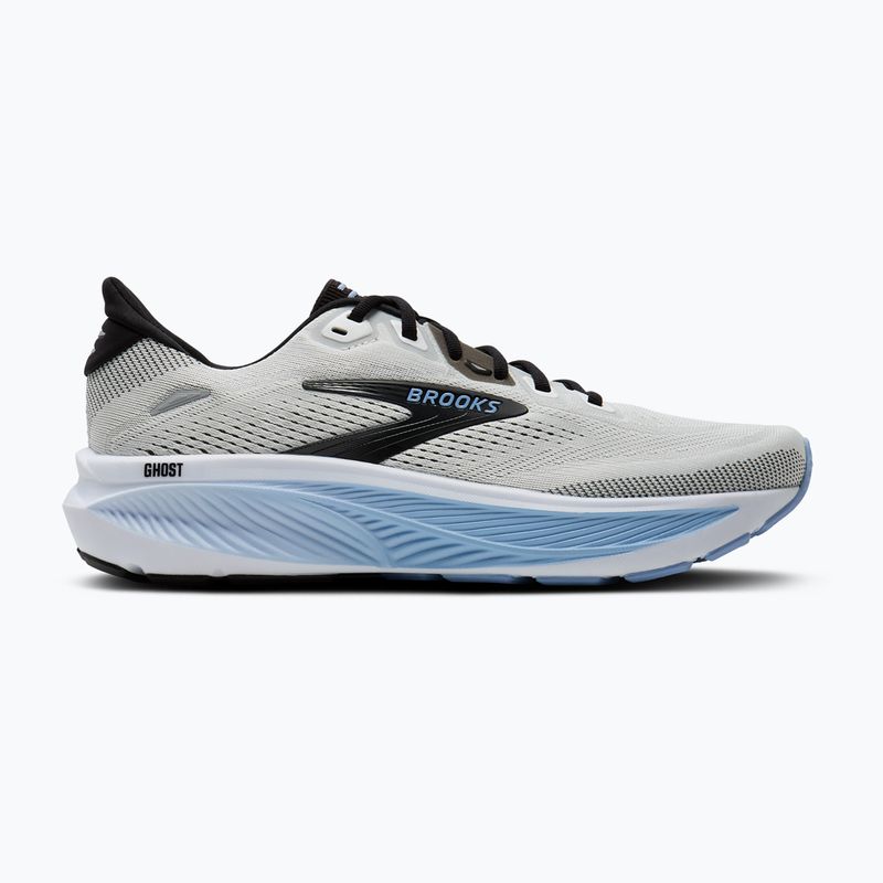 Buty do biegania męskie Brooks Ghost 18 white/black/open air 2