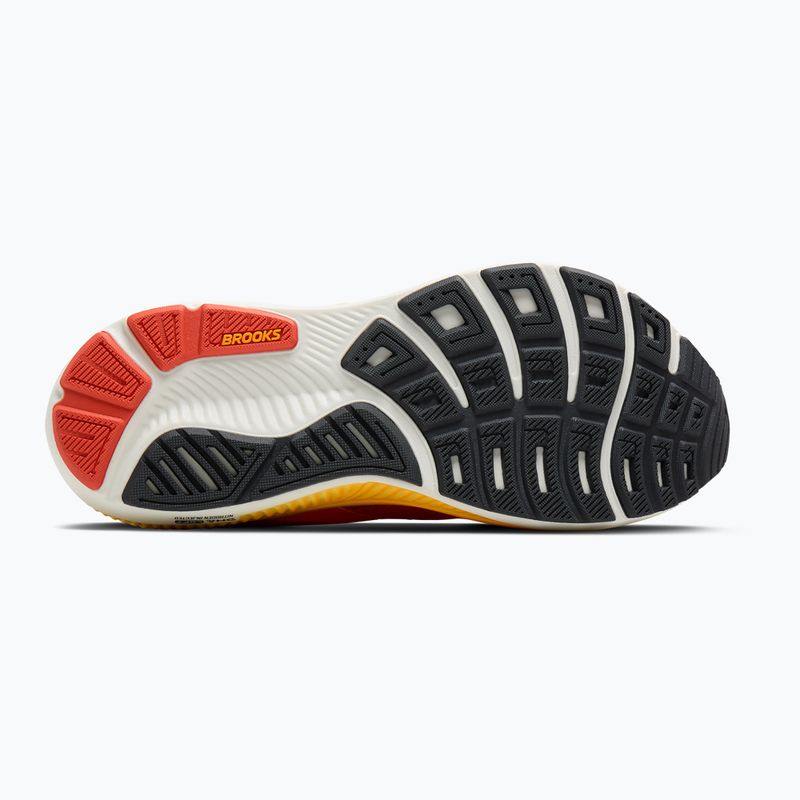 Buty do biegania męskie Brooks Ghost 18 tigerlily/orange/pearl 4