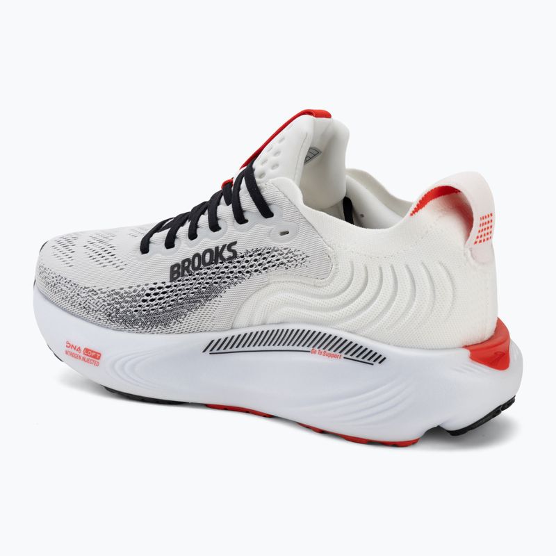Buty do biegania męskie Brooks Adrenaline GTS 25 white/black/red 3