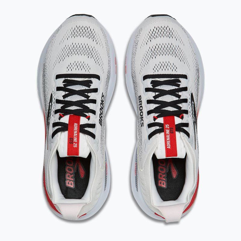 Buty do biegania męskie Brooks Adrenaline GTS 25 white/black/red 5