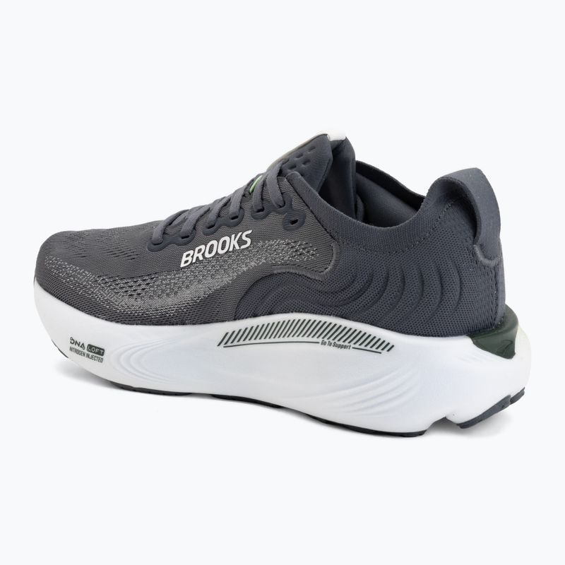 Buty do biegania męskie Brooks Adrenaline GTS 25 grey/paradise green/spruce 3